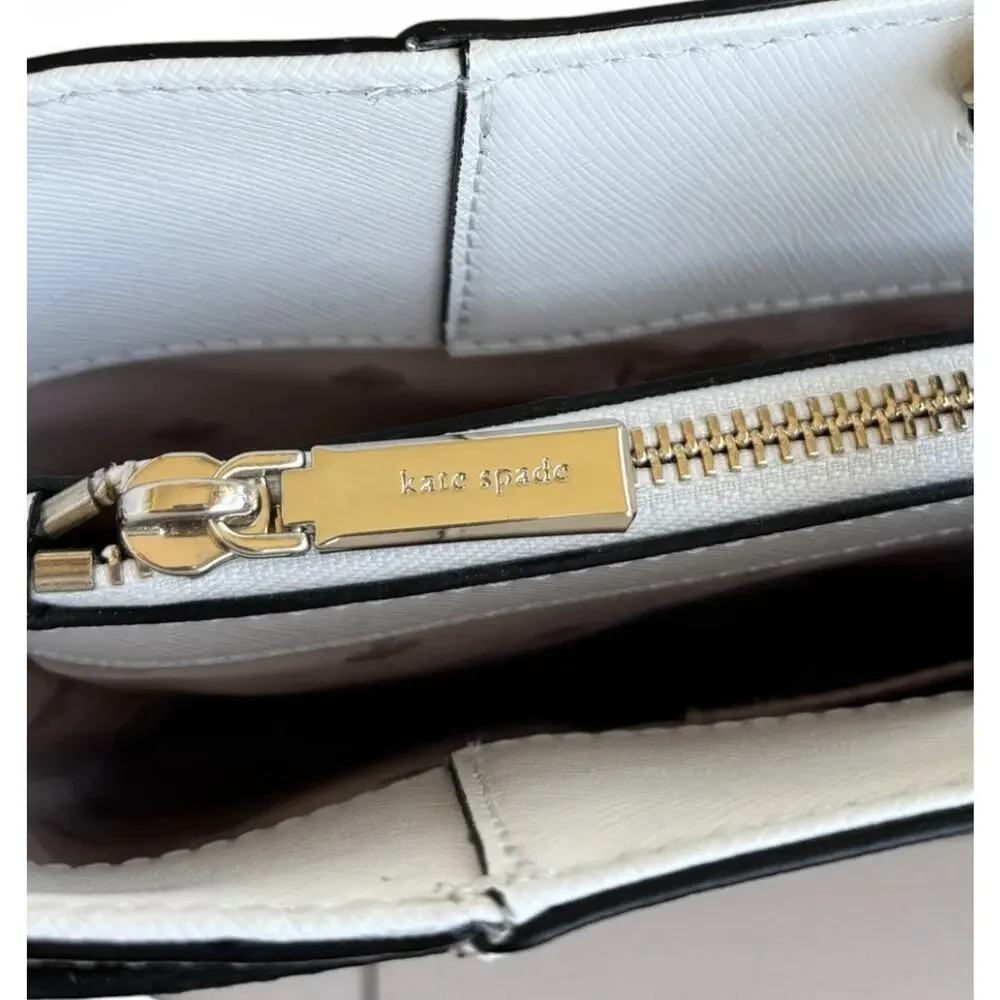 Kate Spade Staci Colorblock Saffiano Leather Laptop Tote & Wallet Set NWT